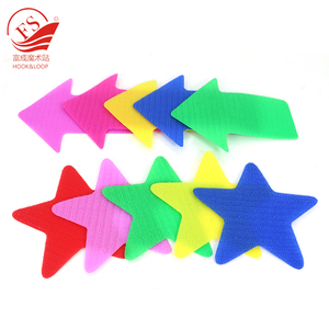 Taille de forme personnalisée Couleur et logo Adhésif social Crochet et boucle Fixation des points de sol pour tapis - Product Image 5