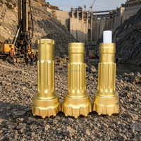 Foret de forage DTH en carbure de tungstène DHD340 105-130 mm forgé à haute pression d'air pour carrière, puits d'eau et exploitation minière