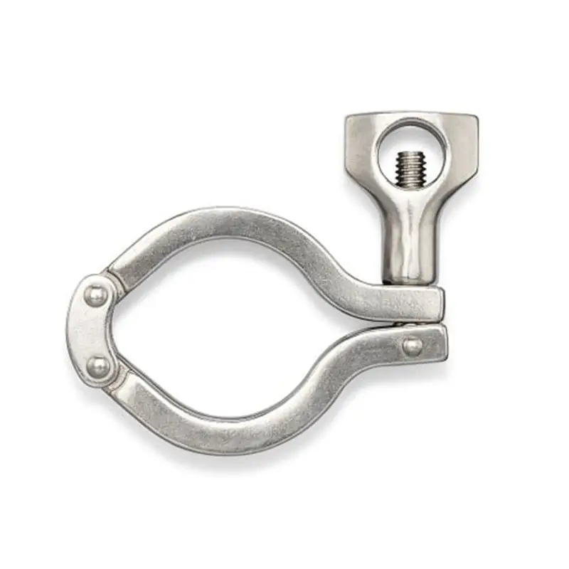 L'acciaio inossidabile collega saldamente le estremità a tre morsetti con un morsetto a doppio perno per impieghi gravosi morsetto a doppio perno per impieghi gravosi (13MHHM-DP)