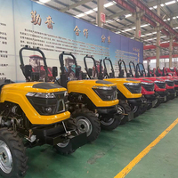 Tracteur à roues de jardin Qianli 25 ch 4*4, mini équipement agricole, QLN-254, avec motoculteur rotatif, en vente en Australie