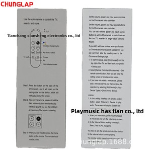 Google <strong>TV</strong> for Bluetooth Voice <strong>Remote</strong> <strong>Control</strong> for G9N9N Fixed Code for Chromecast Google <strong>TV</strong> - Product Image 4
