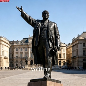 YOUFINE - Estatua de Lenin de Bronce Fundido a Tamaño Real, Escultura de Figura Política para Plaza Pública, <span class=keywords><strong>Monumento</strong></span> <span class=keywords><strong>Histórico</strong></span> - Product Image 6