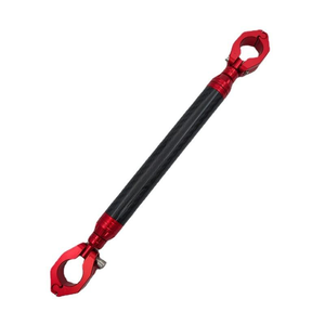 Manubrio Multifunzione Regolabile in Fibra di Carbonio e Lega di Alluminio per Moto, 340mm - Product Image 3