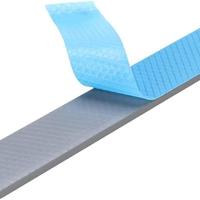 Vente en gros de plaquettes thermiques en silicone, 4 mm, plaquettes thermiques souples, Nvme SSD GPU, fibre de silicone, interface en silicone, caoutchouc de silicone conducteur