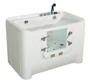 Canada walk-in bath tub/pet spa bath tub/dog spa bath tub/freestanding installation/samples available,CE,ISO9001certification