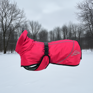 Chaqueta para Perro Thermo Winter Coat XS 25 cm Color Granate, Abrigo Cálido e Impermeable para Uso en Exteriores - Product Image 3