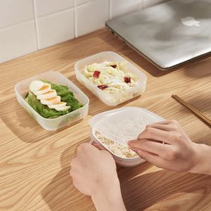 Lonchera Bento Japonesa de un Solo Compartimento, Apta para Microondas y Refrigerador, para Almacenamiento y Servicio de Alimentos - Product Image 5