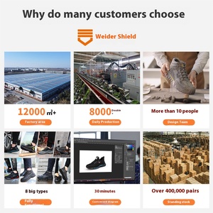 Nhà máy trực tiếp Trọng lượng nhẹ chống nghiền chống đâm thủng giày an toàn cho mùa hè ren-up đóng cửa lưới lót vật liệu bán buôn - Product Image 3