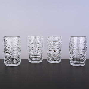 Creativo nuevo estilo Tropical exótico <span class=keywords><strong>Tiki</strong></span> cóctel Martini vasos Bar Drinkware perfecto para Zombie Ron cerveza cóctel <span class=keywords><strong>Tiki</strong></span> vidrio - Product Image 5