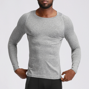 Camisetas Personalizadas <span class=keywords><strong>para</strong></span> <span class=keywords><strong>Hombre</strong></span>, Manga Larga, Secado Rápido, <span class=keywords><strong>para</strong></span> Correr, Baloncesto, Deportes, Fitness, Gimnasio - Product Image 4