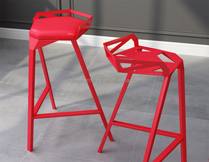 Taburete alto multiusos moderno para Bar, sillas de <span class=keywords><strong>cocina</strong></span> con marco de metal a <span class=keywords><strong>precio</strong></span> barato, <span class=keywords><strong>taburetes</strong></span> industriales para bar al por mayor - Product Image 4