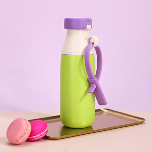 Portable Double Wall Vacuum Insulated Stainless Steel Travel Mug with Handle for <b>Coffee</b> Tea and Water 500ml - Product Image 4