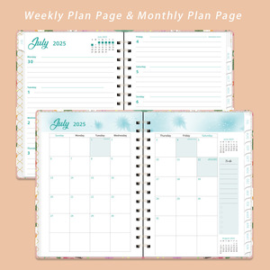 2026 Cho Amazon <span class=keywords><strong>A5</strong></span> Hàng Tuần Máy Tính Xách Tay Bán Buôn Cross-Biên Giới Kế Hoạch Lịch Nhật Ký Với Cuộn Dây Ràng Buộc Giấy Bìa Cho Món Quà - Product Image 1