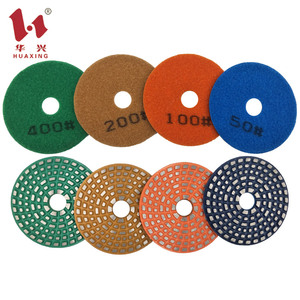 4" y 5" <span class=keywords><strong>de</strong></span> diamantes <span class=keywords><strong>de</strong></span> metal híbrido almohadillas <span class=keywords><strong>de</strong></span> pulido húmedo disco <span class=keywords><strong>de</strong></span> pulido en seco para el piso <span class=keywords><strong>de</strong></span> concreto <span class=keywords><strong>de</strong></span> mármol g - Product Image 2