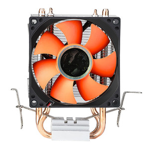 ซีพียูเย็น90X90X25Mm ทองแดงคู่ฮีตเตอร์พัดลมเงียบสำหรับ I3 I5 I7 I9 I10เดสก์ท็อปที่ I11หน่วยประมวลผล AMD - Product Image 1