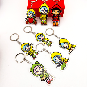 Wholesale Customized Vatican Jubilee Mascot Acrylic <b>Keychain</b> Mini Bag Accessories for Personalized Cartoon <b>Anime</b> Factory Design - Product Image 6