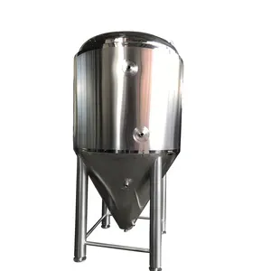 Volume efficace 650L bière fermenteur conique avec veste