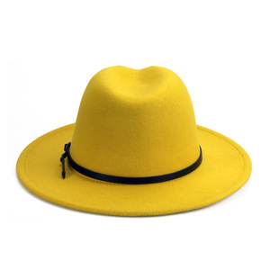 Sma Top <strong>Hats</strong> <strong>for</strong> Men and <strong>Women</strong> Autumn Winter Jazz British Retro Trendy Felt - Product Image 4