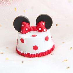 Boîte à musique en résine 3D extra large, simulation de gâteau Mickey <span class=keywords><strong>Minnie</strong></span>, décoration alimentaire, <span class=keywords><strong>jouet</strong></span> de bricolage pour <span class=keywords><strong>maison</strong></span> de poupée pour enfants - Product Image 3