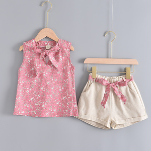 Bear Leader – ensemble de vêtements d'été pour petites filles, T-Shirt à pois, haut et pantalon, costume 2 pièces, vêtements décontractés pour enfants - Product Image 3