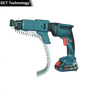 <span class=keywords><strong>Pistola</strong></span> Eléctrica de Clavos <span class=keywords><strong>para</strong></span> Cintas de Cadena con Batería de Litio Recargable, Automática, Portátil, <span class=keywords><strong>para</strong></span> Placas de Yeso, Motor sin Escobillas, Atornillador - Product Image 1