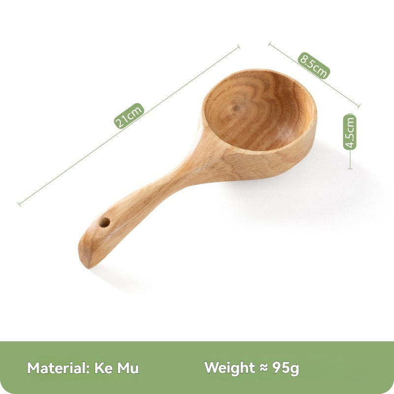 Komu natural color water spoon-varnish color