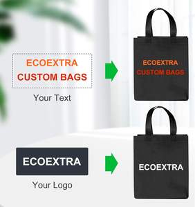 Sacs fourre-tout en non-tissé avec logo personnalisé, vente en gros, sacs de shopping réutilisables, sacs cadeaux pour la promotion d'entreprise - Product Image 4