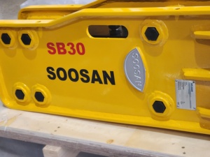 SOOSAN Brise-roche hydraulique de type supérieur SB 30 pour excavatrices de 2,5 à 4,5 tonnes, composant moteur principal, diamètre de la pointe de 53 mm, garantie 1 an - Product Image 4