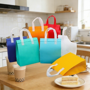 Wholesale Mailerpak Custom Casual Luxury Modern Eco-Friendly Waterproof Large Capacity Aluminum Foil Lined Non-Woven Thermal - Product Image 1