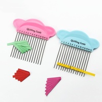Peigne Quilling en acier inoxydable de qualité supérieure outil de bricolage en papier créatif pour Quilling pour l'artisanat en papier
