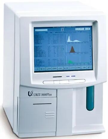 URIT 3000Plus Penganalisa Sel CBC Darah Otomatis Count 3 Bagian Hematology Analyzer Test Harga Rendah Pasokan Peralatan Medis