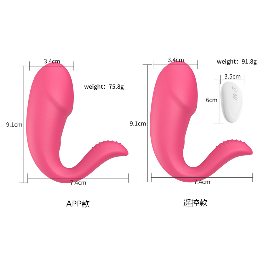 Vibrateur Vaginal/Anal Connecté Et Télécommandé Par APP - 9 Vitesses - Portable Et Discret - Neuf