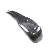 Accessoires de modification pour moto Harley-Davidson Low Rider S, couvercle central du réservoir de carburant en fibre de carbone 3K