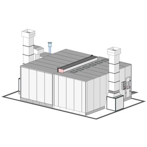Riscaldatore Elettrico per Cabina di Verniciatura Auto, Attrezzatura per Garage PRE-D100-Z8 - Product Image 4
