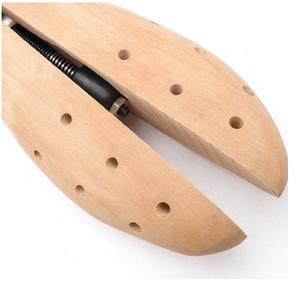 LM010L جاهزة لشحن اللوتس خشبية قابل للتعديل حذاء شجرة حذاء يستمر نقالة الحذاء - Product Image 5