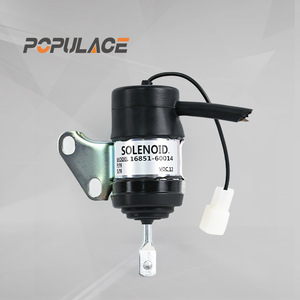 Vanne solénoïde Populace 16851-60014 pour arrêt de carburant de tondeuse à gazon, tracteur, excavatrice - Product Image 2