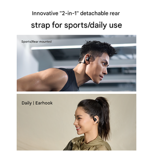 Anker A3871 Sound core AeroFit Pro 46H 2-in-1-LED-Ohrhörer ohne Ohr Dauerhafter Rücken haken Drahtlose Sport kopfhörer Geräusch unterdrückung - Product Image 5