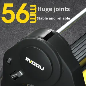 <span class=keywords><strong>Escalera</strong></span> Telescópica en A de Aleación de Aluminio Magdoli, <span class=keywords><strong>Escalera</strong></span> Plegable Multifuncional, <span class=keywords><strong>Escalera</strong></span> Elevadora con Unión de Bambú Antideslizante y Reforzada - Product Image 2