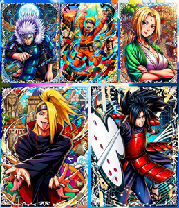 Cartes <span class=keywords><strong>de</strong></span> jeu <span class=keywords><strong>de</strong></span> personnage d'anime <span class=keywords><strong>Naruto</strong></span> <span class=keywords><strong>de</strong></span> Star River Studio, cartes d'art en papier coloré, jouet <span class=keywords><strong>de</strong></span> cartes à collectionner <span class=keywords><strong>de</strong></span> personnages <span class=keywords><strong>de</strong></span> combat - Product Image 3