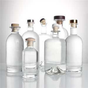 グラスボトル500 ml 700 ml 750 mlウォッカスピリッツ - Product Image 1