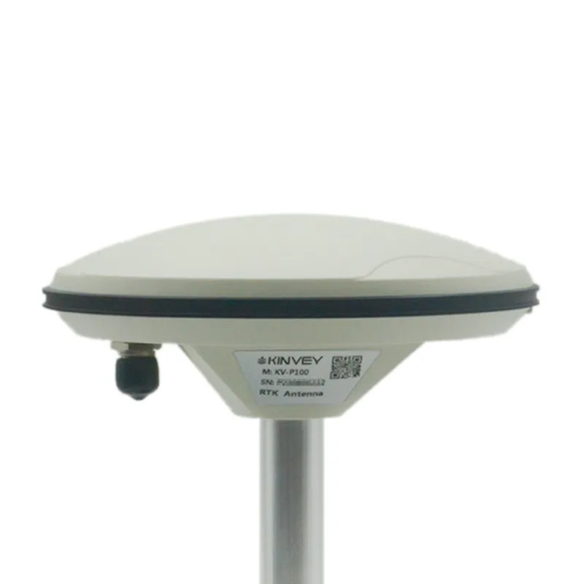 KINVEY KV-P100 Budget Survey GNSS Multiband Full Frequency L1/L2/L5 RTK Antenna IP67 Waterproof TNC-K Connector for Surveying