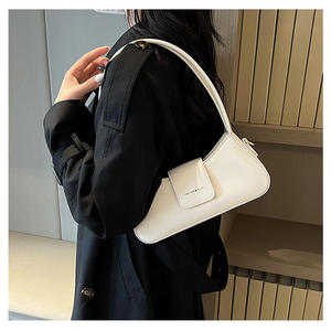 กระเป๋าถือแบบพับได้สำหรับผู้หญิง  โลโก้สั่งทำได้  กระเป๋าหนังแฟชั่น กระเป๋าสะพายข้างผู้หญิง - Product Image 3