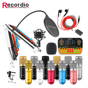 Tiktok GAM-800G Conjunto Microfone Condensador Para Pc Jogo Youtube Cantando Microfone