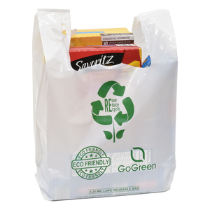 Bolsa de Plástico Ecológica Personalizada, Desechable, Totalmente Biodegradable, Económica, Tipo Camiseta, para Comida para Llevar - Product Image 5