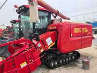 Nouvelle Moissonneuse-batteuse automatique multifonctionnelle Touxin, largeur de travail de 2300 mm pour riz, blé, maïs, avec 1 an de garantie