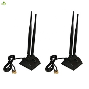 Card Mạng Không Dây Băng Tần Kép 2.4G/5.8G Ăng Ten Cốc Hút Để Bàn Khuếch Đại Cao 5db Ăng Ten WIFI Khuếch Đại Cao - Product Image 3