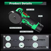Mini perceuse d'angle électrique sans fil à batterie au lithium, à déclenchement, de qualité industrielle, à moteur à balais, pour l'exportation, vente en gros, directement de l'usine
