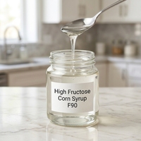 High Fructose Corn Syrup F90 High Sweetness Liquid Fructose Bulk Supplier Halal Kosher FSSC22000 Certified for Low Calorie Food