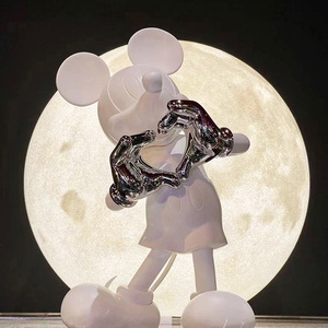 Mickeys Moused Action Figure Multi Handed Anime Modèle Ornement Décoratif Plaqué Résine Mickeys Moused Action Figure - Product Image 3