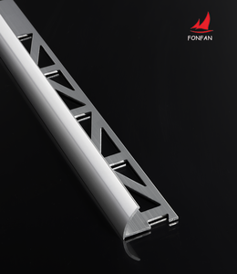 Profilo in Metallo Lucidato Stile Moderno Fengfan, Protezione Bordi Arrotondati e Accessori Decorativi in Alluminio Estruso <span class=keywords><strong>per</strong></span> Pavimenti - Product Image 1